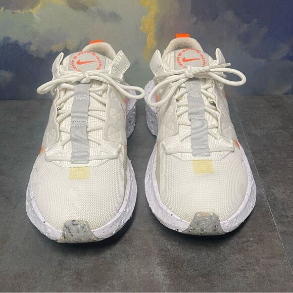 Nike Crater Impact CW2386-100 Women's Summit White Grey Fog Sneakers Size 7 - Picture 5 of 16